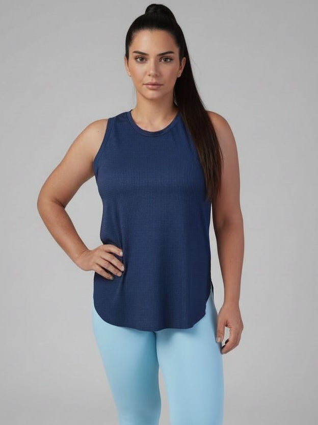 Regata Feminina Fitness Basica Tapa Bumbum Soltinha Academia Crossfit Corrida Malhar Treino